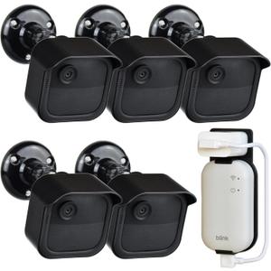 All New Blink Outdoor 4th & 3rd Gen Camera Mount Bracket,5 Pack Full Weather Proof Housing/Mount for Blink Outdoor Cameras Security System(Camera not Included)