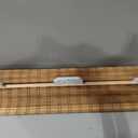 LazBlinds No Tools No Drill Cordless Bamboo Roman Shades, Light Filtering Window Treatment, Roll Up Bamboo Blinds for Windows 48'' W x 72'' H, Ceylon Light Russet