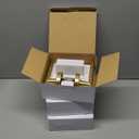 Lethato Brushed Gold Door Handles Interior, Gold Interior Door Handle, Heavy Duty Interior Bedroom/Bathroom Lever Door Handle Interior(3 Packs)