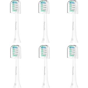 Replacement Toothbrush Heads for Philips Sonicare Replacement Heads, Replacement Brush Head Compatible with Phillips Sonicare Electric Toothbrush, 6 Pack