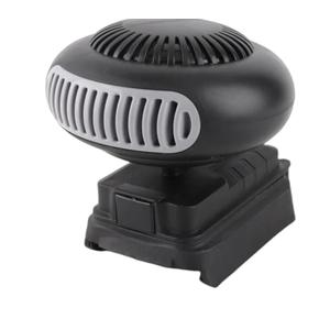 Cordless Space Heater 170W Battery Powered Portable Heater with Dual Temperature Settings and USB Ports for Office Desk Bedroom, Black