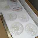 8 Light Bathroom Light Fixtures Gold for Big Mirror, Brushed Gold Vanity Lights for Bathroom with Milky White Frosted Glass Shades, 51 inch Wall Sconce for Mirrors Living Room Bedroom