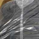 45ft X 13in Animal Barrier Fence, 32 Panels No Dig Fence for Dogs Rabbit, Anti Digging Defense Barrier Garden Edging Border, Rustproof Metal Arched Decorative Garden Fencing for Outdoor, Yard, Lawn (Black)