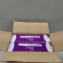 Poise Incontinence & Postpartum Pads for Bladder Leaks, 5 Drop Maximum Absorbency, Long Length, 84 Count, Packaging May Vary