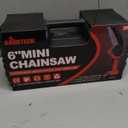 GARDTECH Mini Chainsaw 6 Inch, Cordless Portable Electric Chain Saw, Handheld Electric Chainsaws with Upgraded 4 Chains 2 Batteries Good for Olders, DIYer, Gardeners Continuously 2 Hours Work