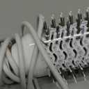 T3 Women's T3 AireBrush OneStep, White/Rose Gold, Oval