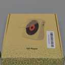 CD Player Portable Bluetooth 5.1 Desktop CD Player with HiFi Sound Speakers,Remote Control,Dust Cover,LED Display,Boombox FM Radio,USB/AUX for Home,Kids (Black)