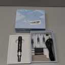 Microneedle Derma Roller Pen for Home Use - Microneedle Skin Care Tool for Men Women Home Use (Black)