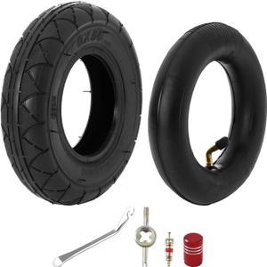 KAMIER 200X50 (8" X 2") Tires and Inner Tube for Razor Crazy Cart XL DLX Shift Go Cart Kart Dune Buggy eSpark E200 E200S E225 E100 Power Core Glow E125 E150 E175 Electric Scooter PowerRider 360 Parts (Tire and Tube)