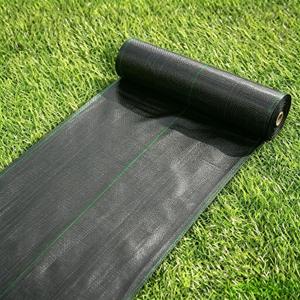 AMAGABELI GARDEN & HOME, 3ft x 100ft Weed Barrier Landscape Fabric Heavy Duty 3.2 oz Woven Weed Control Fabric Geotextile Fabric for Underlayment Garden Lawn Fabric Outdoor Weed Mat