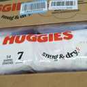 Huggies Size 7 Diapers, Snug & Dry Baby Diapers, Size 7 (41+ lbs), 108 Count (2 Packs of 54)