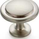 Ravinte 10 Pack 1-1/4 Inch Kitchen Cabinet Knobs Brushed Nickel Zinc Pulls Door Handles for Dresser Drawers