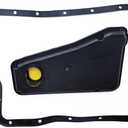 Automatic Transmission Filter Oil Pan Gasket Kit E40D 4R100 Compatible with Ford E150 E250 E350 E450 F-350 F-450 E-150 E-250 E-350 E-450 Econoline Super Duty Lobo Ranger Navigator Replaces E9TZ7A098A