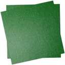 12" x 12" Felt Fabric Sheets for Crafts, 1mm Thick, Squares Felt Paper for Sewing Craft, Non-Woven Felt Fabric for Sewing Patchwork Material, 2pcs (Green)