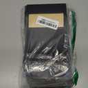 FireKylin 100 Pcs Resealable bags,4.7" x 7.9" Stand Up Black Paper Bags with Matte Window, Zipper Food Storage Bags for Packaging Products, Reusable, Sealable