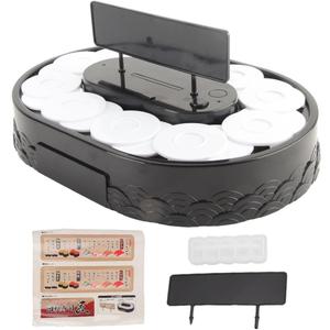 Swing Tray Turntable, Rotating Sushi Machine, Automatic Rotating Table Display Stand for Sushi Dessert Cupcake Macarons (Sushi Driver) Swing Tray Turntable, Rotating Sushi Machine, Automatic Rotating Table Display Stand for Sushi Dessert Cupcake Macarons (Sushi Driver)