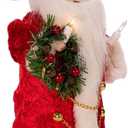 Kurt Adler 10-Inch UL 10-Light Santa Treetop