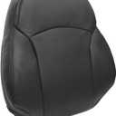 GXARTS Black Front Driver and Passenger Side Bottom & Top Lean Back Replacement Perforated Leather Seat Cover Compatible with Lexus IS250 IS350 2006 2007 2008 2009 2010 2011 2012 2013
