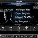 Alpine X308U, 8" Mech-Less Restyle Navigation Receiver w/CarPlay & Android Auto