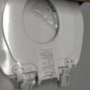 Mayfair NextStep Slow-Close Toilet Seat with Built-In Toddler Potty Training Seat, Removable, White, Round