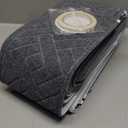 Non Slip Stair Treads for Wooden Steps,15 Pack 8" X 30" Stairs Carpet Treads Indoor with Reusable Peel and Stick Adhesive for Kids Elders and Pets (Dark Grey)