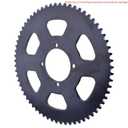 Doinal #35 Sprocket Rear with Chain 108 Links Replacement for Razor Dirt Bike MX350 MX650 SX500 Accessories 65 Teeth Sprocket with Electric Bike Flywheel Adapter