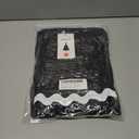 ZESICA Women's Summer Swing Mini Dress Casual Spaghetti Straps Sleeveless Smocked Backless Flowy A Line Sundress (Black, L)