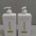 Native Body Lotion with Naturally Derived Ingredients - Autumn Air & Amber - Silicone, Paraben, & Dye Free Leaving Skin Soft and Hydrating | Fall Seasonal Scent Bundle, 16.5 oz - 2 Pk