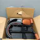 KRIDDO Kids Tricycle, 12 Inch Puncture Free Wheel w Front Light, Adjustable Seat Height, Gift for 2-5 Year Olds, Trike for Toddlers, Black