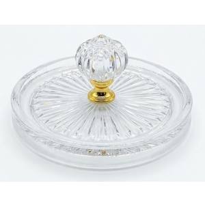 Three Clear Container Lids, Size 3.7"