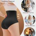 Tummy Control Shapewear Underwear for Women,Seamless Faja Body Shaper Briefs,High Waist Shorts Panties