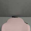 LIQUN Memory Foam Seat Waist Pillow, for Office Chair, Car, Game Chair Lower Back Pain Relief and Improve Posture Lumbar Support Pillow, (Pink)