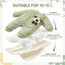 JiAmy Baby Snowsuit Infant Printed Winter Onesie Baby Button Thin Fall Winter Outfits Romper 3-12months (Green)