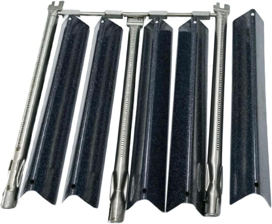 Firsgrill Replacement for Weber Spirit 300, 310, 320, 700 Series & Genesis Silver/B/C, Gold/B/C, Platinum/B/C Gas Grills - 69787 Burner & 7636 Heat Plate