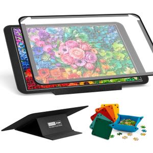 Puzzle Board for 1000 Pieces with Angle Adjustable Stand