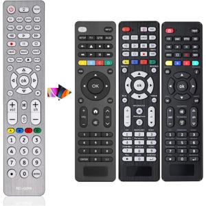 Universal Remote Control for TVs, DVD/Blu-Ray Player, Streaming Players, Soundbar Speaker, Cable Box, Satellite-Easy Paired 8 in 1 Universal Remote with Backlit Buttons