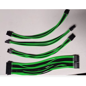 FORMULAMOD Sleeved Extension Cable Kit 30cm for Power Supply to Motherboard GPU
