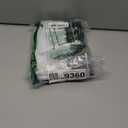 Dog Gate Support Feet, 6 Pack Plastic Triangle Stabilizer for Freestanding Pet Gates, Fence Panel Reinforcement Fittings for Configurable Dog & Baby Gates (Black)