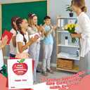 Kosiz 12 Pack Graduation Gift Card for Teacher Thank You Cards with Envelopes & Stickers End of School Year Appreciation Gift for Teachers from Students Graduation Day Present(Apple Style,Red)