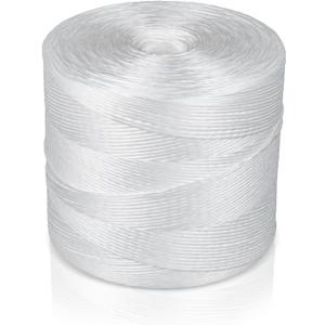 Tomato Twine 6300 Ft - Heavy Duty Polypropylene Twine White