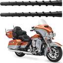 2 Pack 7 inch Spiral Antenna for Harley Davidson Motorcycles 1989-2026 Touring Electra Road Street Glide Trike Ultra Classic CVO, Rubber Antenna Replacement for FM/AM Reception