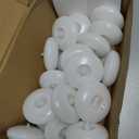 Homemory 24 Pack 3 Flameless Led Floating Candles, 200 Hour White Battery Operate Waterproof Tealights for Cylinder Vases, Centerpieces at Wedding Decor, Party, Pool