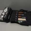 Hutsuls S.06 Wood Carving Knives Kit - Carvers Choice Whittling Knives for Precision Work, Complete Beginners Whittling Wood Carving Knife Set, Master Craft Wood Whittling Kit for Beginners Kids (walnut)