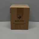 BOLITE Hummingbird Feeder, Hand Blown Glass Hummingbird Feeders for Outdoors Hanging, with Ant Moat and 5 Feeding Ports, 22 Ounces, Red, Birthday Gifts for Women Men, Gifts for Mom Dad