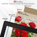 11x14 Picture Frame 2 Pack, Black Solid Wood, Wall Gallery Poster Frame