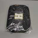 2 x Father's Day Gift: Personalized Crossbody Bag - Initial White H, Black