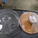 HouseJoy Acacia Wood Cake Stand with Lid-Extra Large Cake Holder,2-in-1 Dessert Table Display Set & Charcuterie Board,Acrylic Cake Dome Cover for Cheese/Veggie/Desert /Chips & Dip