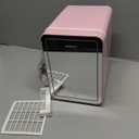Skincare Fridge, 6L Makeup Mini Fridge With Dimmable LED Light Mirror for Bedroom, Car, Office & Dorm, Cooler & Warmer, Small Refrigerator for Cosmetics, Skin Care and Food (6L Mirror, Pink)