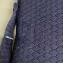 Bedluxe 3Pcs Orthopedic Bed Wedge Pillow Set, Foam Wedge Pillow Post Surgery for Back, Leg and Knee Support, Adjustable 9&12 Inch Folding Triangle Pillow for Sleeping, Acid Reflux, Snoring, Navy