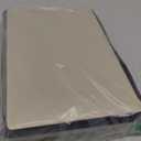 Pack of 2 Storage Bins with Zipper Lid Cotton Linen Fabric Lidded Storage Baskets Boxes Foldable Washable Closet Shelf Clothes Organizer Container with PU Leather Handles (Black, Large Size)